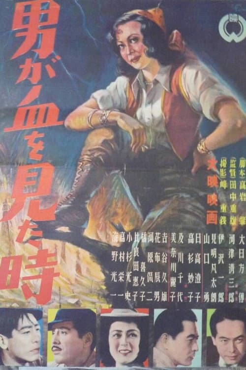 Постер: 男が血を見た時