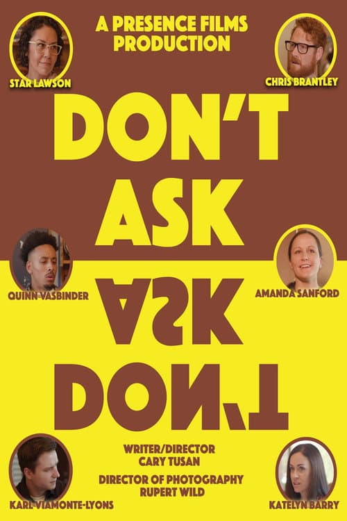 Постер: Don't Ask