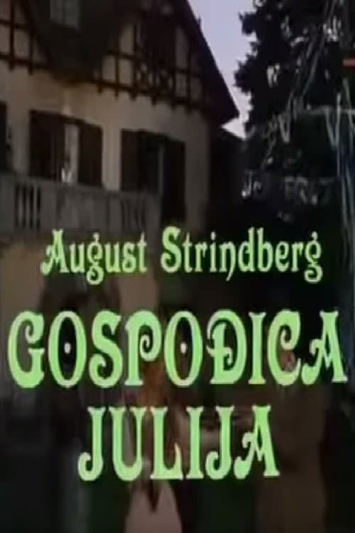 Постер: Gospođica Julija