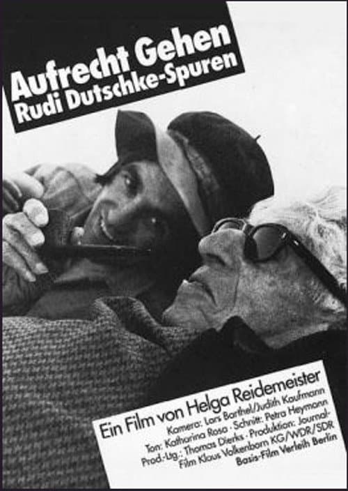 Постер: Aufrecht gehen. Rudi Dutschke - Spuren