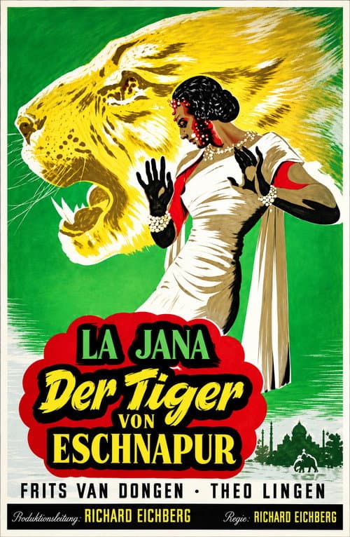 Постер: Der Tiger von Eschnapur