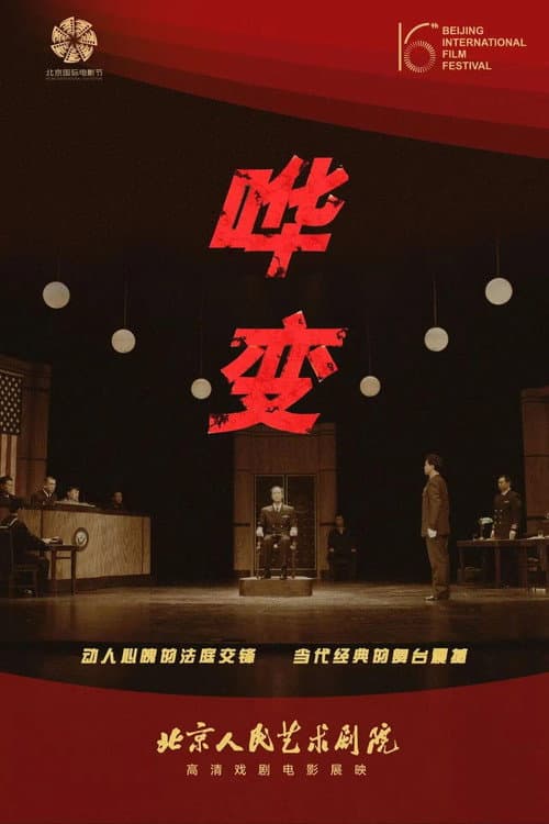 Постер: 哗变 人艺现场