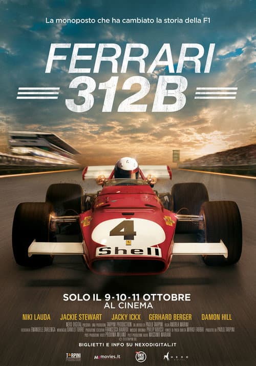 Постер: Ferrari 312B: Where the Revolution Begins