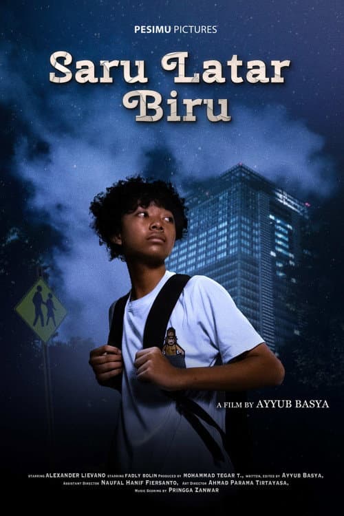 Постер: Saru Latar Biru