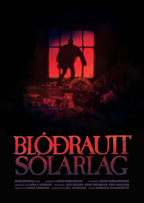 Постер: Blóðrautt sólarlag