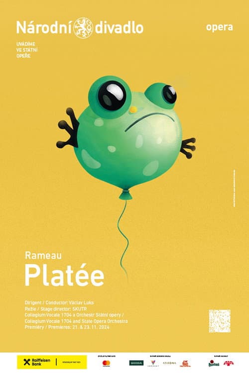 Постер: Jean-Philippe Rameau: Platée Czech National Theatre, Prague