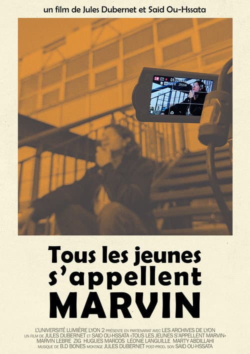 Постер: Tous les jeunes s'appellent Marvin