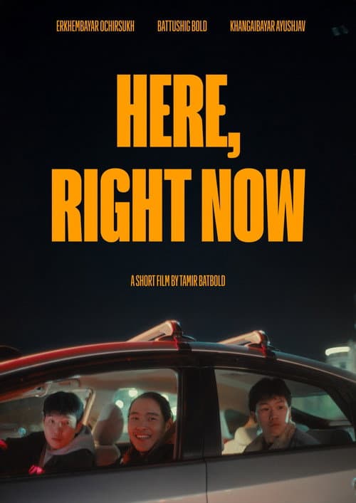 Постер: Here, Right Now