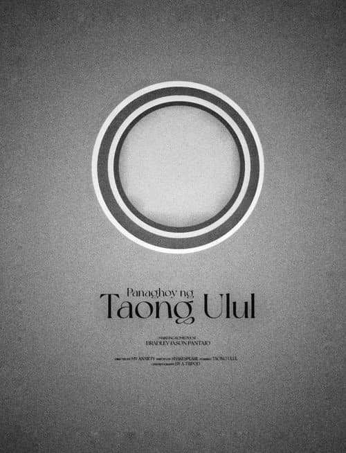 Постер: Panaghoy ng Taong Ulul