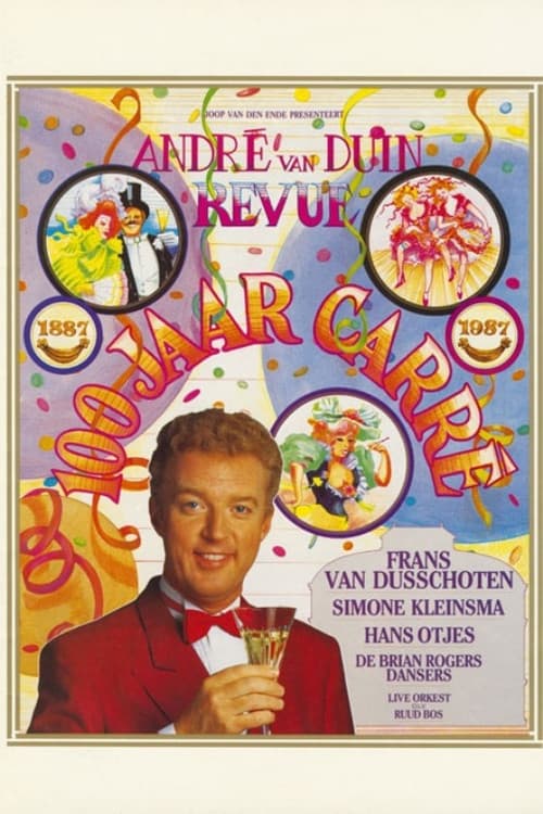 Постер: André van Duin revue 1987-1989 (100 jaar Carré)