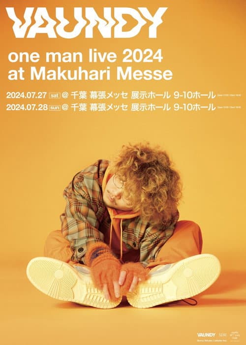 Постер: Vaundy one man live "HEADSHOT" at Makuhari Messe