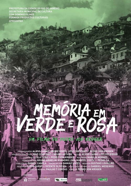 Постер: Memória em Verde e Rosa