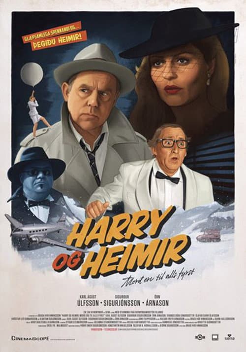 Постер: Harrý & Heimir: Morð eru til alls fyrst
