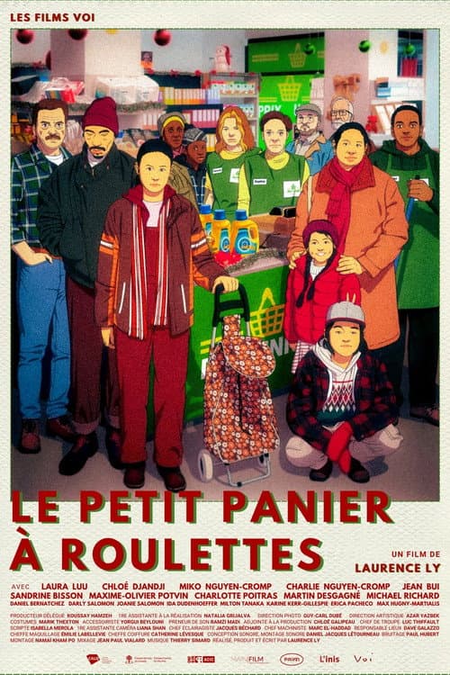 Постер: Le petit panier à roulettes