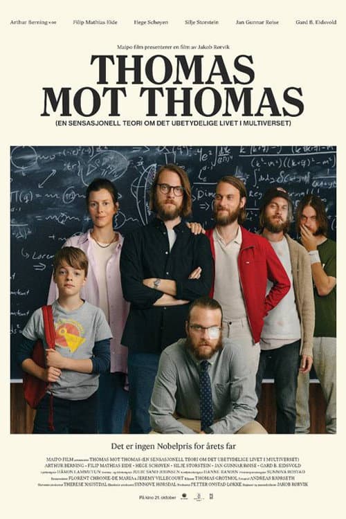 Постер: Thomas mot Thomas (en sensasjonell teori om det ubetydelige livet i multiverset)