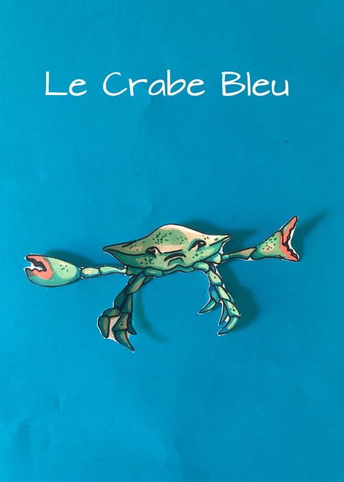 Постер: Le Crabe bleu