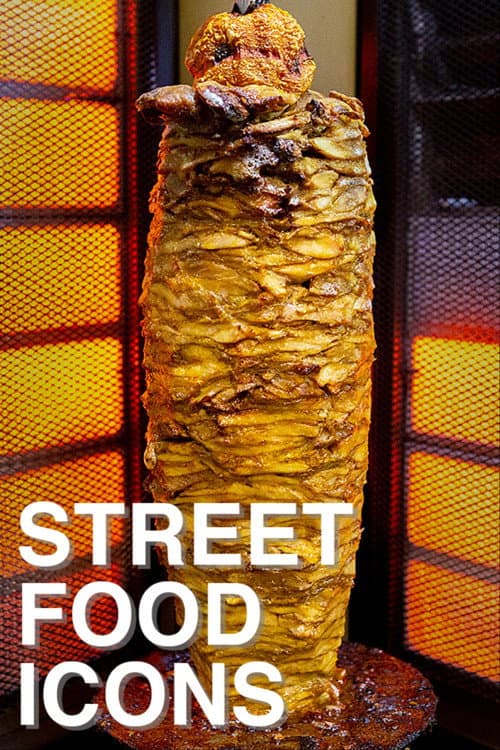 Постер: Street Food Icons