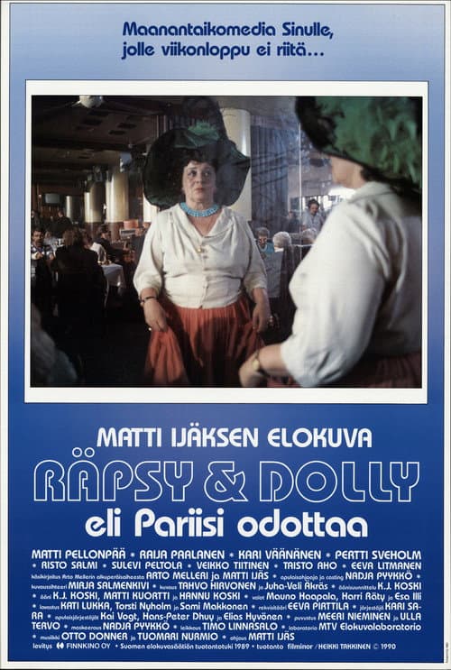 Постер: Räpsy & Dolly eli Pariisi odottaa