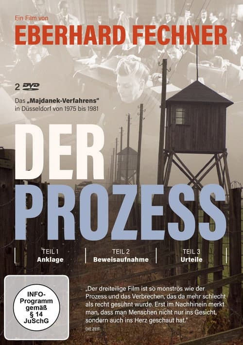 Постер: Der Prozeß - Eine Darstellung des Majdanek-Verfahrens in Düsseldorf