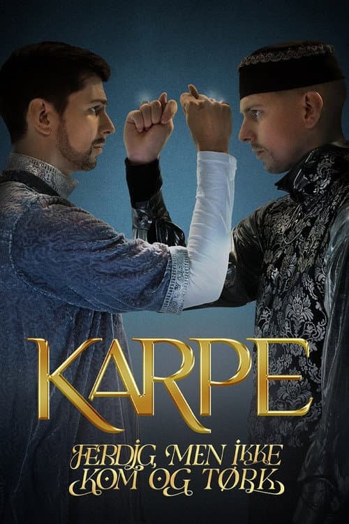 Постер: Karpe: Ferdig, men ikke kom og tørk