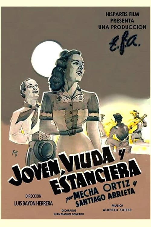Постер: Joven, viuda y estanciera