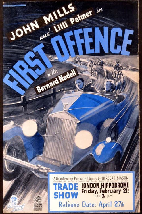 Постер: First Offence