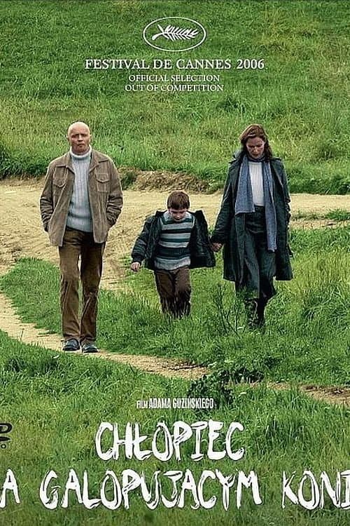 Постер: Chłopiec na galopującym koniu