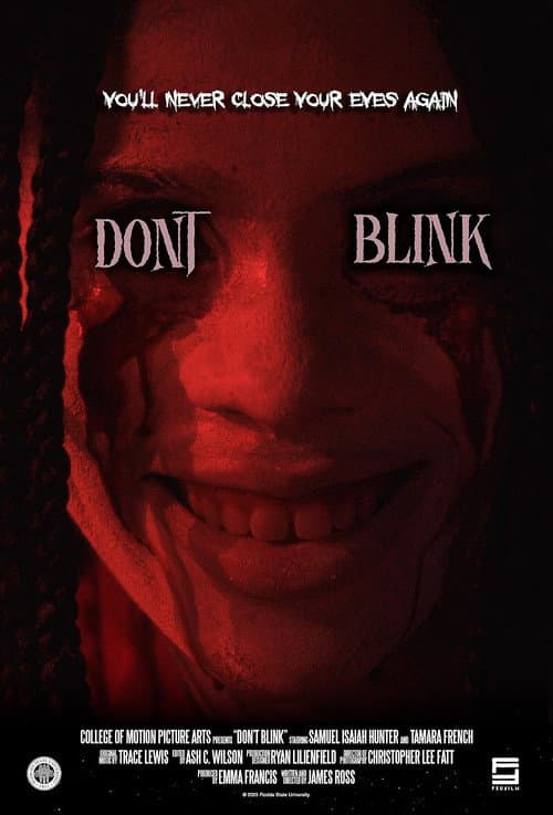 Постер: Don't Blink