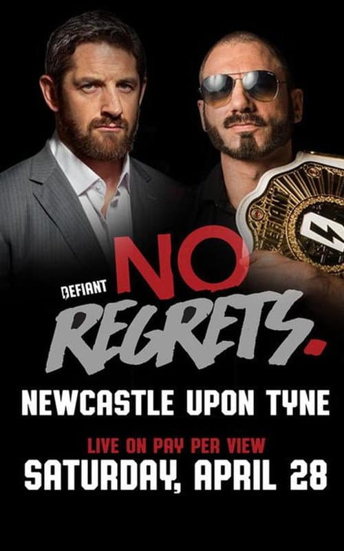 Постер: Defiant Wrestling: No Regrets 2018