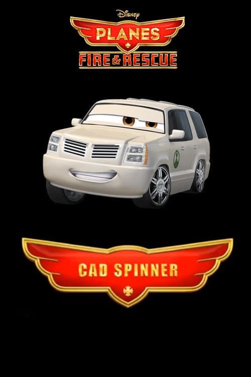 Постер: Planes: Fire & Rescue: Cad Spinner