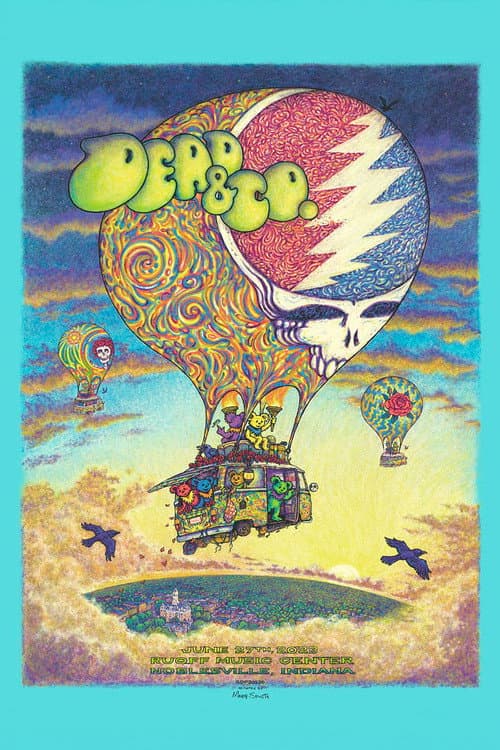 Постер: Dead & Company: 2023-06-27 Ruoff Music Center, Noblesville, IN, USA