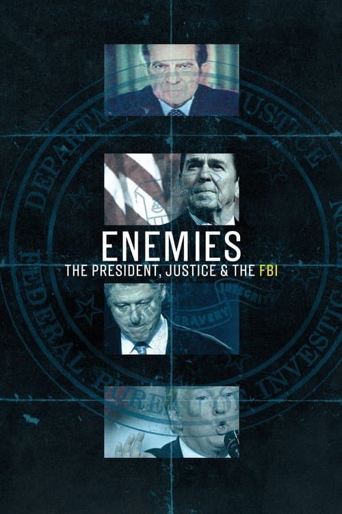 Постер: Enemies: The President, Justice & the FBI