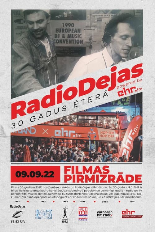 Постер: RadioDejas. 30 gadi ēterā