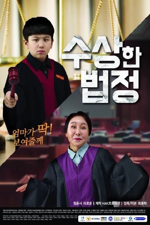 Постер: 수상한 법정