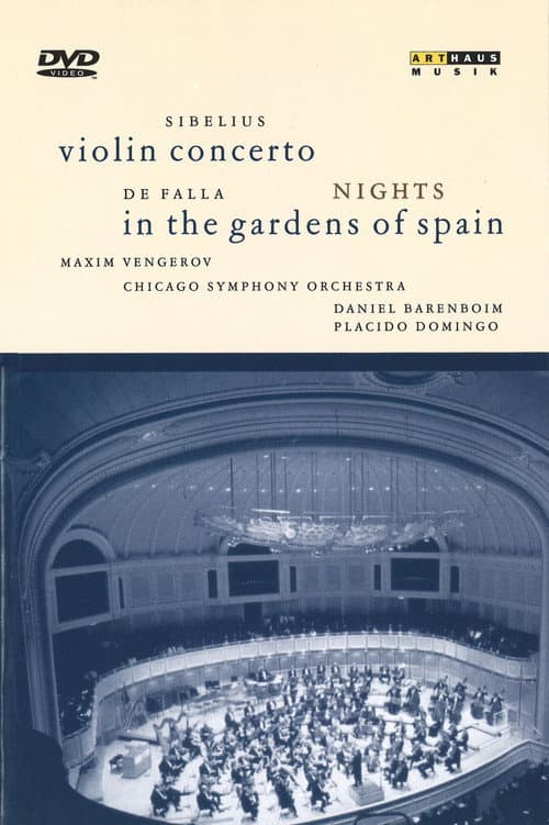 Постер: Sibelius - Violin Concerto / De Falla - Nights in the Gardens of Spain