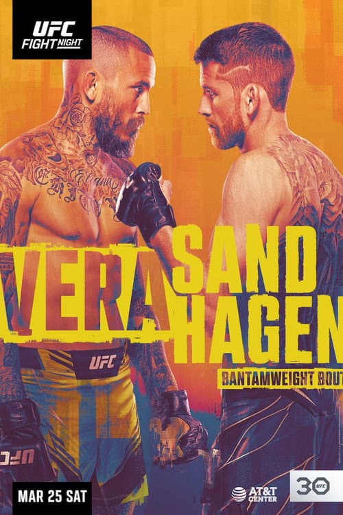 Постер: UFC on ESPN 43: Vera vs. Sandhagen