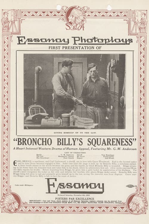 Постер: Broncho Billy's Squareness