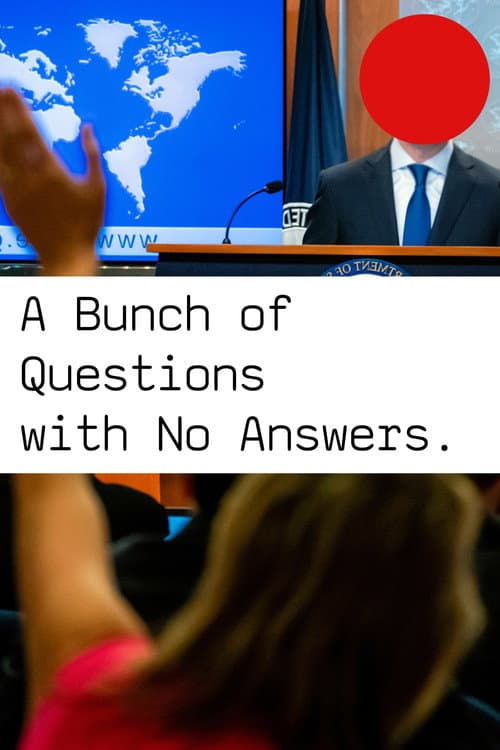 Постер: A Bunch of Questions With No Answers