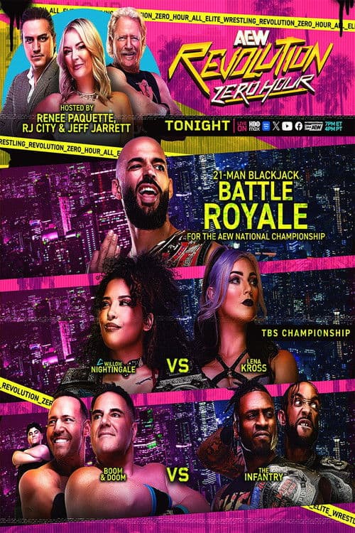 Постер: AEW Revolution 2026: Zero Hour