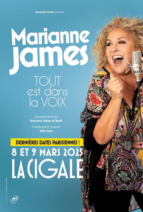 Постер: Marianne James : tout est dans la voix