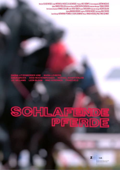 Постер: Schlafende Pferde