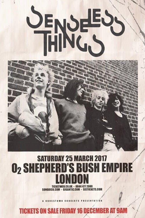 Постер: Senseless Things: Live at Shepherd's Bush Empire!
