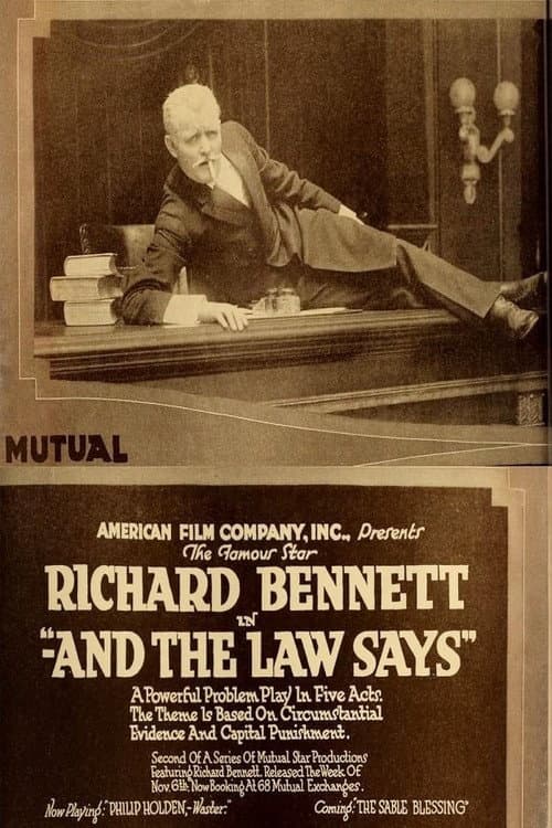Постер: And the Law Says