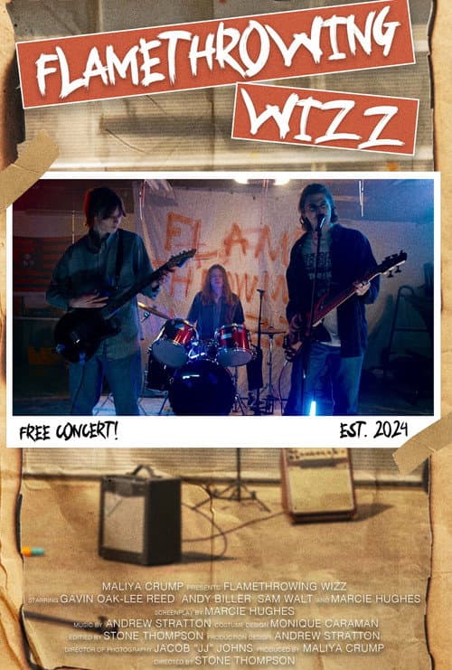 Постер: Flamethrowing Wizz