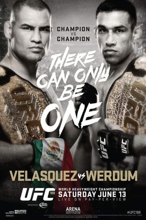 Постер: UFC 188: Velasquez vs. Werdum