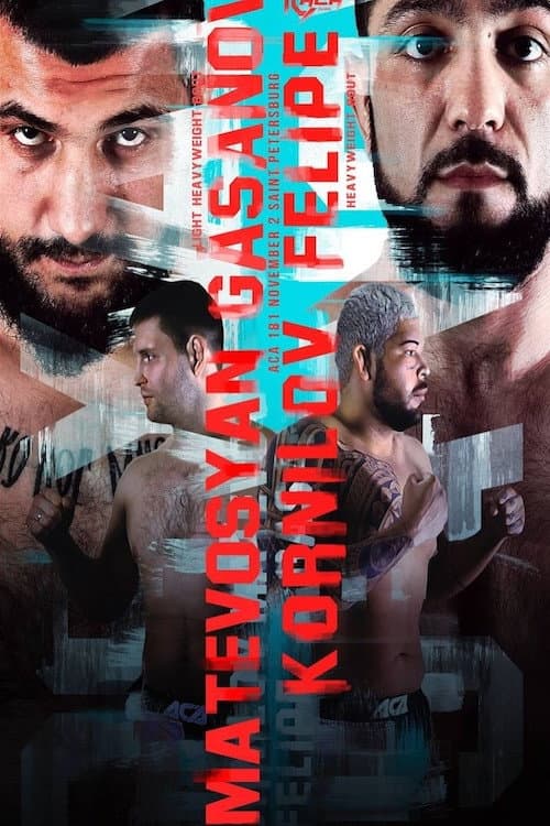 Постер: ACA 181: Matevosyan vs. Gasanov
