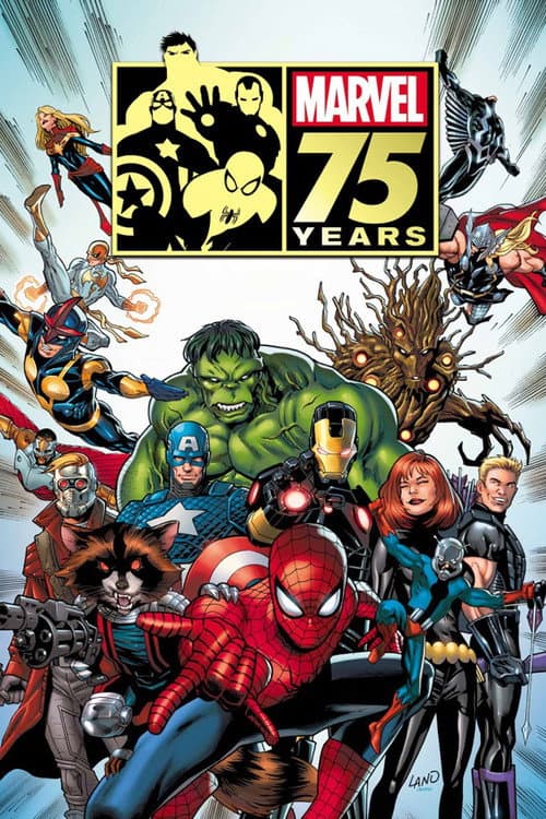 Постер: The Marvel Universe Expands: Marvel 75th Anniversary