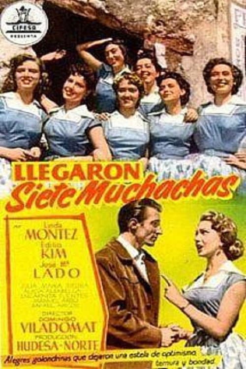 Постер: Llegaron siete muchachas
