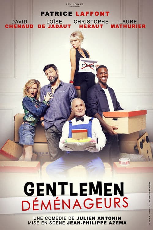 Постер: Gentlemen déménageurs