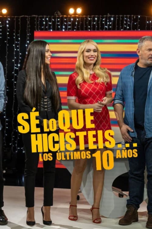 Постер: Sé lo que hicisteis... los últimos 10 años